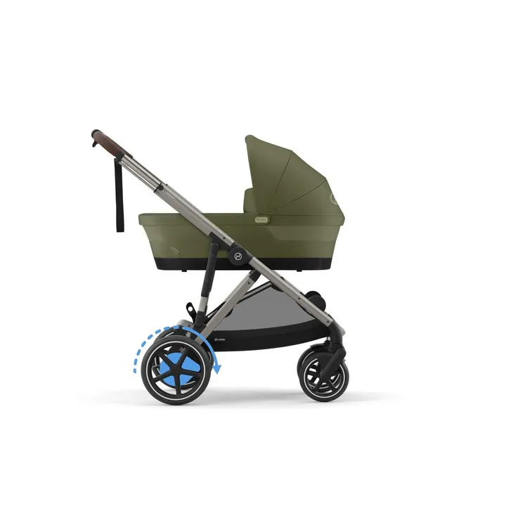Коляска eGazelle S TPE Moss Green — Photo 10