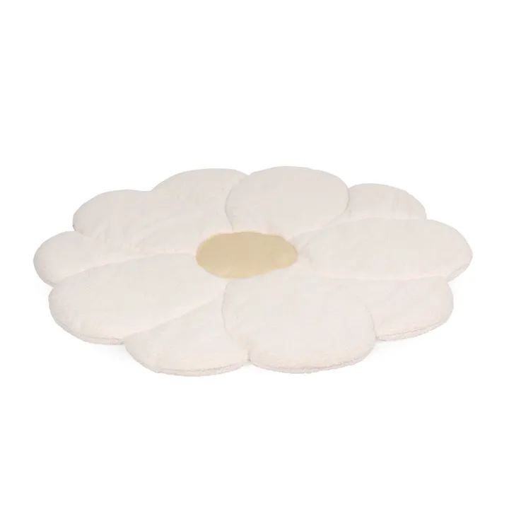 Килимок ігровий Childhome Flower 110 см білий/жовтий, арт. CCPMFL — Photo 7