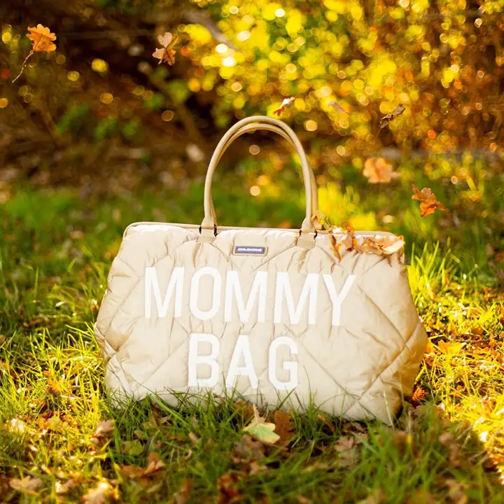Сумка Childhome Mommy bag puffered beige, арт. CWMBBPBE — Photo 27