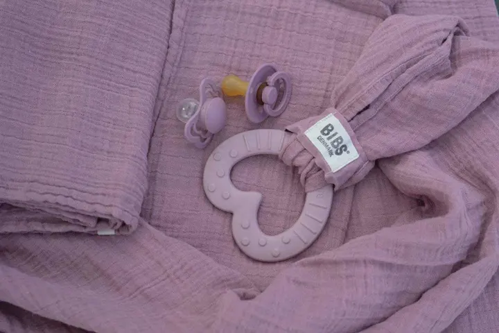 Муслінова тканина пелюшка BIBS Muslin Cloth 2 шт в упаковці 70*70 см Sand — Photo 28