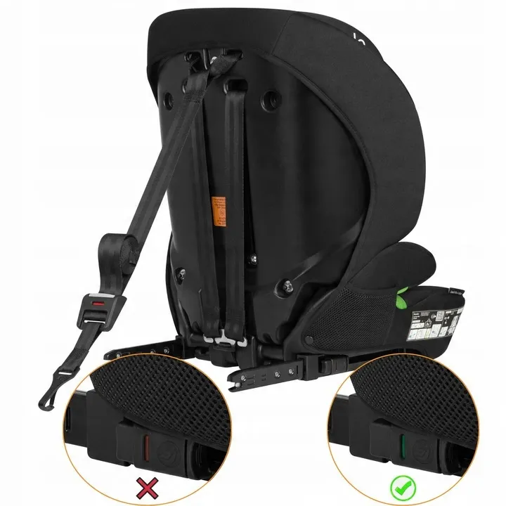 Дитяче автокрісло Lionelo LEVI FIX I-SIZE BLACK CARBON — Photo 10