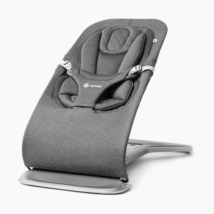 Крісло-шезлонг Ergobaby Charcoal Grey — Photo 10