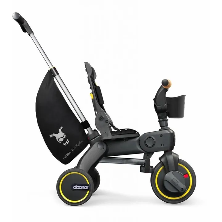 Складний триколісний велосипед Doona Liki Trike S5 /Nitro Black — Photo 9