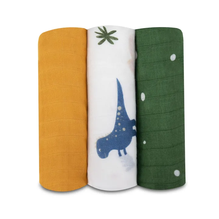 Набір пелюшок Lionelo DINO BAMBOO BOX Multicolor — Photo 7