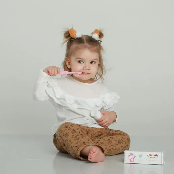 Органічна дитяча зубна паста Friendly Organic 50 мл — Photo 16