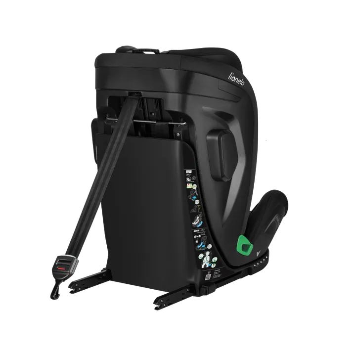 Дитяче автокрісло Lionelo HARPER I-SIZE BLACK CARBON — Photo 6