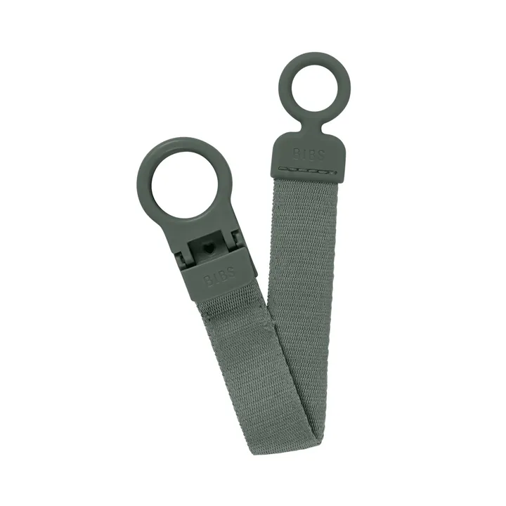 Тримач-стрічка для пустушки з петлею BIBS Pacifier Clip Loop Pine — Photo 16