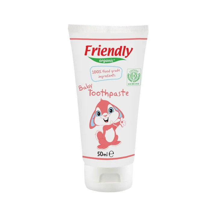 Органічна дитяча зубна паста Friendly Organic 50 мл — Photo 17