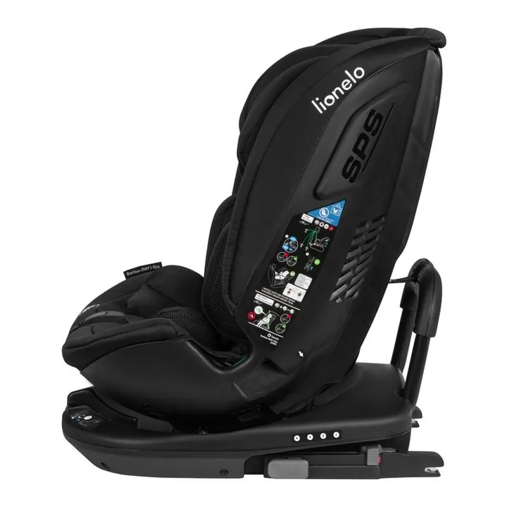 Дитяче автокрісло Lionelo BASTIAAN RWF i-Size BLACK CARBON — Photo 4