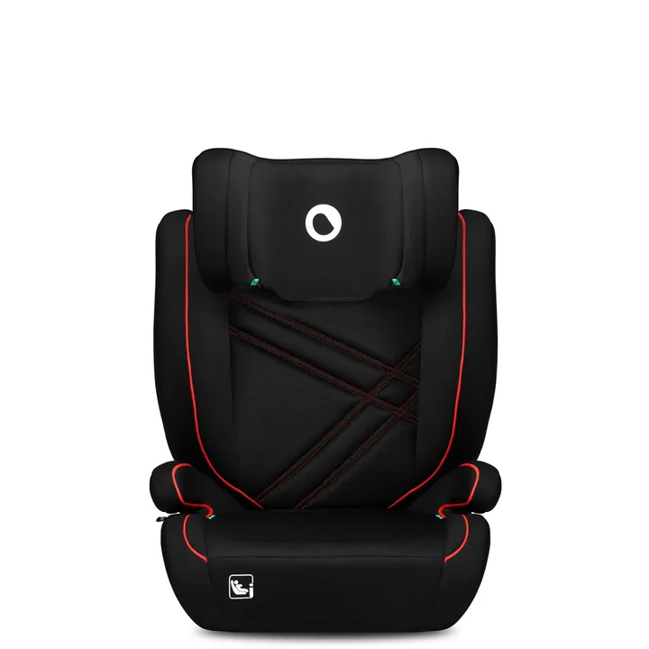 Дитяче автокрісло Lionelo HUGO I-SIZE SPOTY BLACK RED — Photo 9