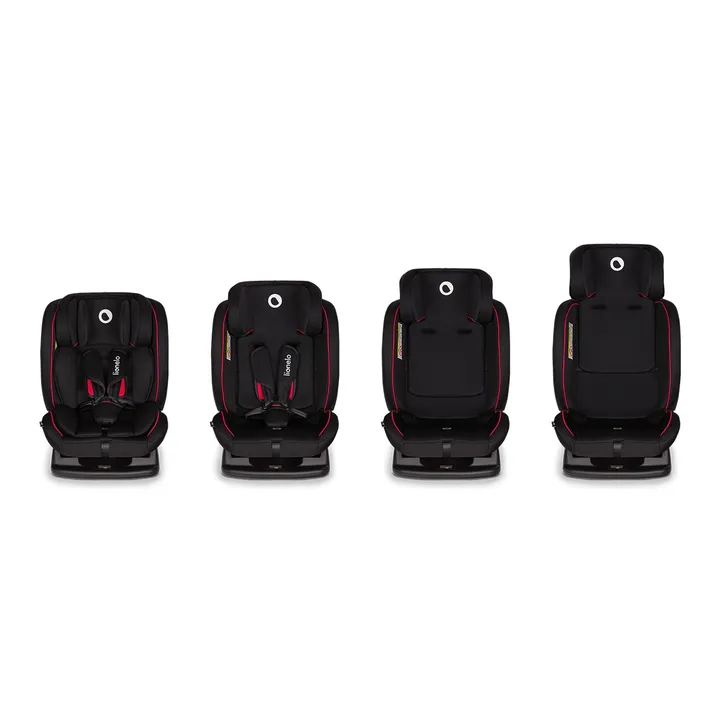 Дитяче автокрісло Lionelo AART BLACK CARBON RED — Photo 5