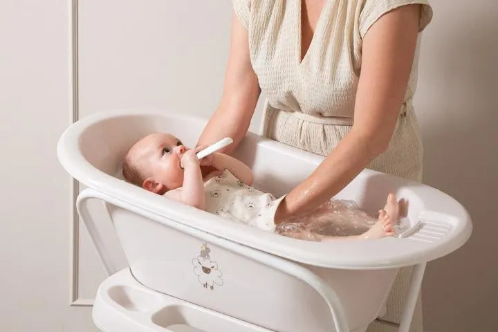 Дитяча ванночка з підставкою Thermo Click Bebe-Jou Chalk Brown — Photo 20