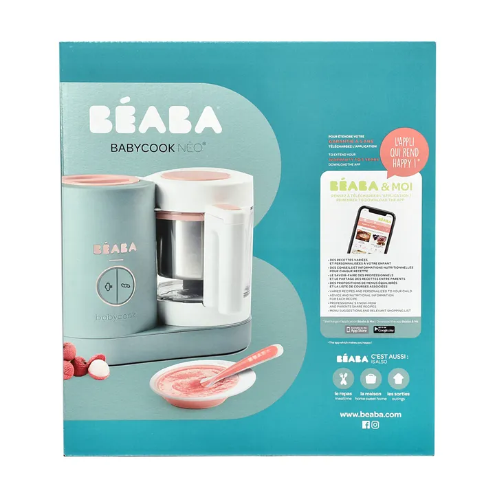 Пароварка - блендер Beaba Babycook Neo зелений, арт. 912732 — Photo 20