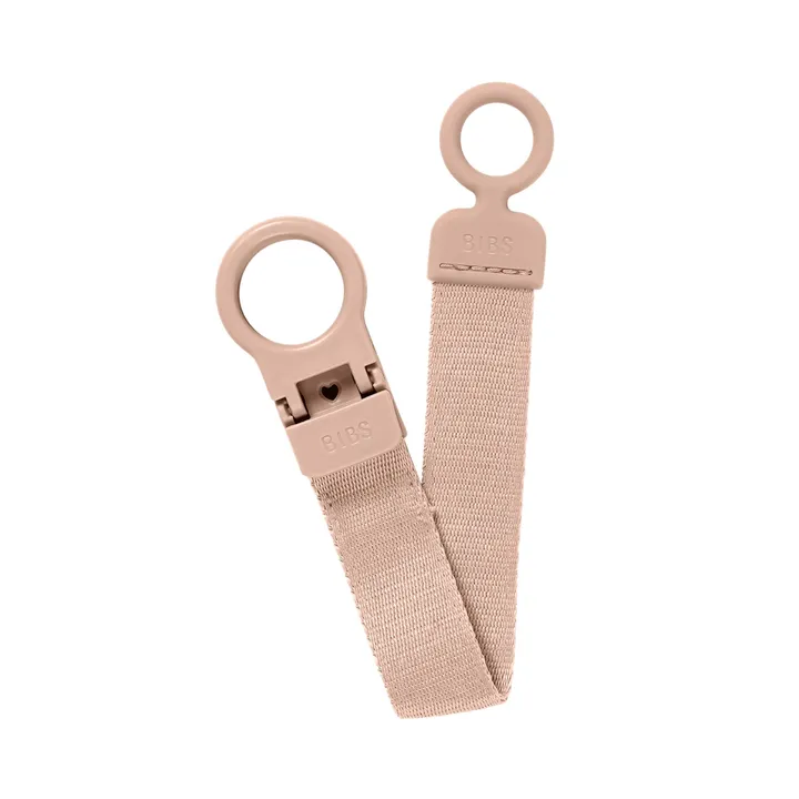 Тримач-стрічка для пустушки з петлею BIBS Pacifier Clip Loop Blush — Photo 16
