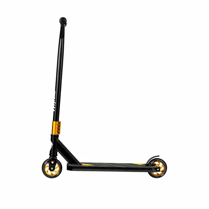Дитячий самокат Lionelo WHIZZ BLACK CARBON YELLOW — Photo 10