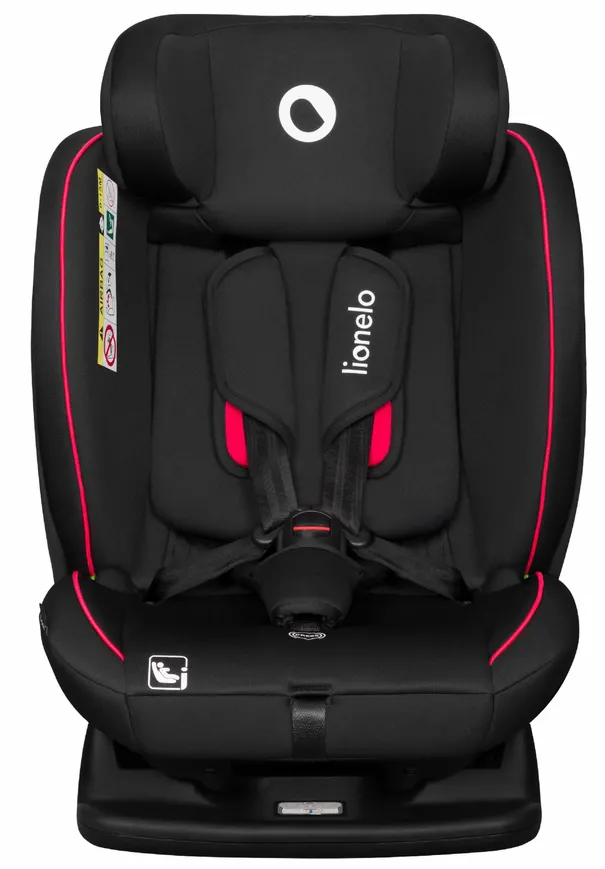 Дитяче автокрісло Lionelo AART I-SIZE BLACK CARBON RED — Photo 16