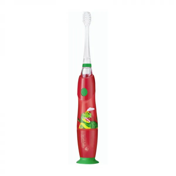 Електрична зубна щітка KidzSonic (3+) - Динозавр (Новий дизайн), (Brush-baby) — Photo 5