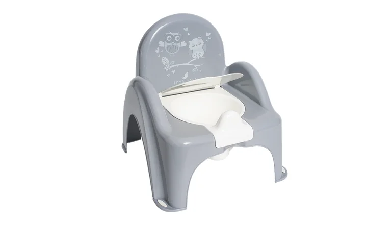 Горшок - стільчик "Сова" (Сірий)