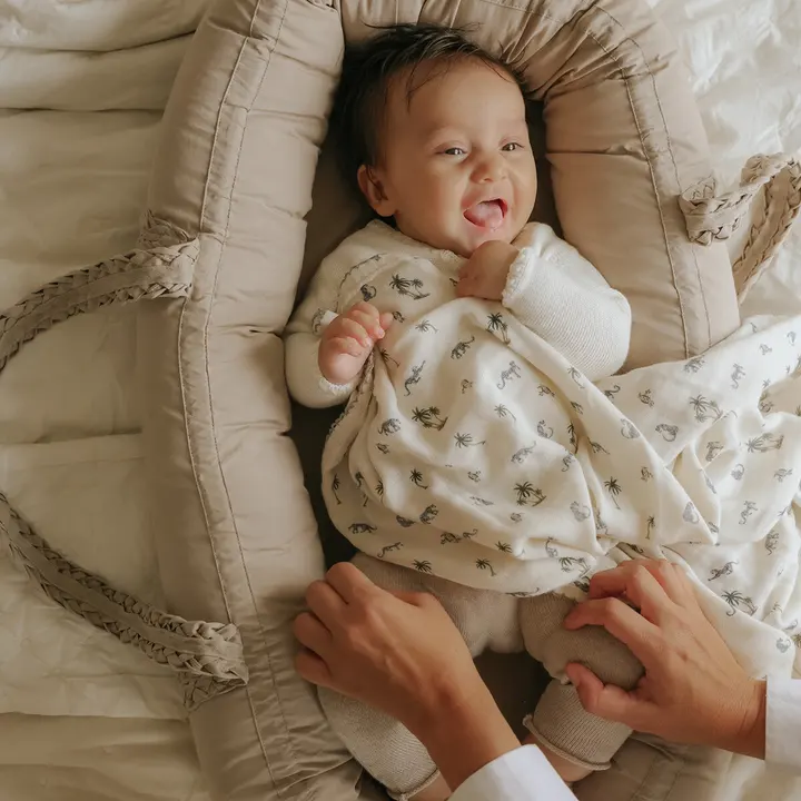 Плед Elodie Details Soft Cotton Blanket Garden Leo's Resort — Photo 19