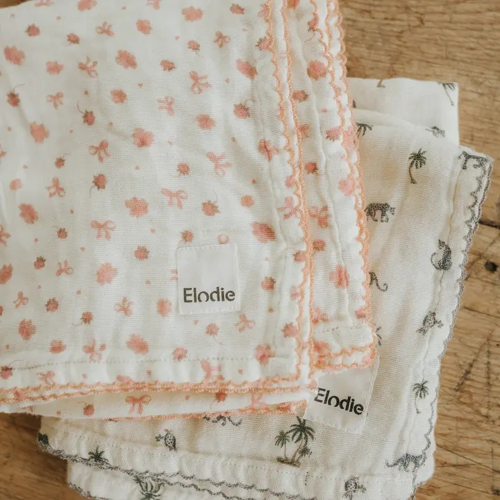 Плед Elodie Details Soft Cotton Blanket Garden Leo's Resort — Photo 26