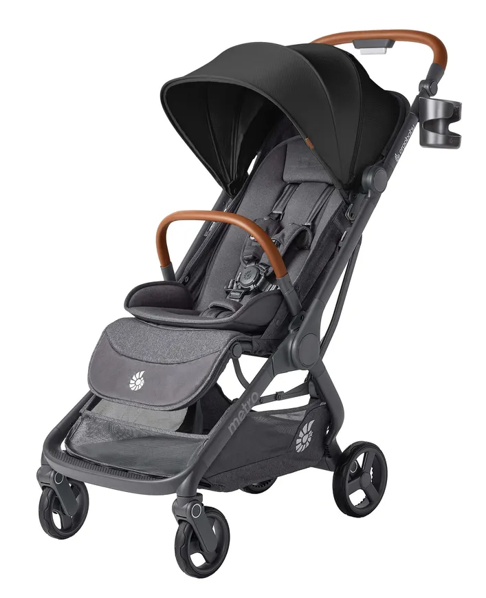 Коляска дитяча Ergobaby Metro 3 Deluxe Stroller - Jet Black — Photo 9