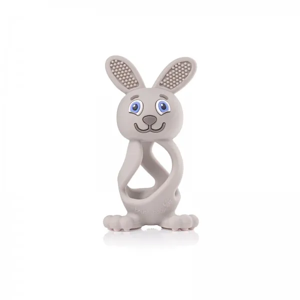 Прорізувач для зубів Bobbie Bunny Teether (Саppuccino) капучіно — Photo 6