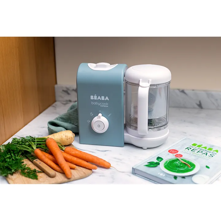 Пароварка - блендер Beaba Babycook Express синій, арт. 916303 — Photo 19