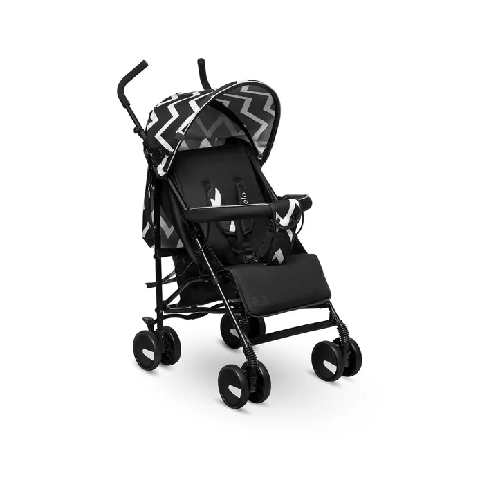 Прогулянкова коляска Lionelo ELIA OSLO BLACK/WHITE — Photo 2