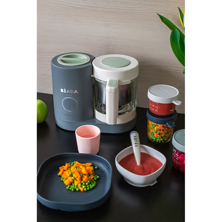 Пароварка - блендер Beaba Babycook Neo мінерал, арт. 916710 — Photo 23