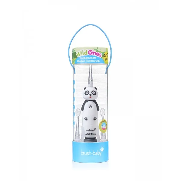 Електрична зубна щітка Sonic Toothbrush (0-10 років) - Пан Панда, (Brush-baby) — Photo 6