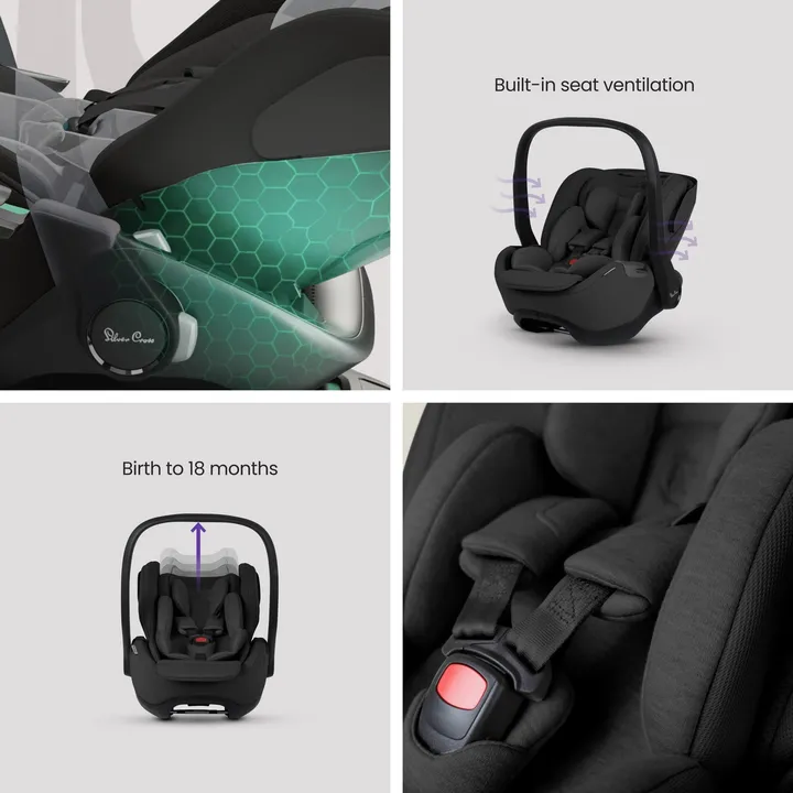 Автокрісло Silver Cross GLIDE PLUS 360 - ICONIC BLACK — Photo 22