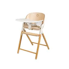 Стілець для годування Lionelo CELIA WHITE NATURAL WOOD — Photo 4