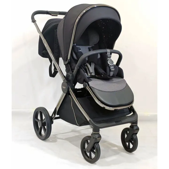 Універсальна коляска 2 в 1 Bair Pixel Anthracite Black — Photo 41