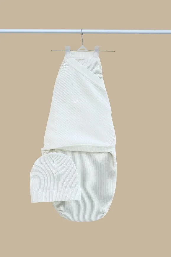 Євро пелюшка на липучках з шапочкою Strip, 0-3 міс — Photo 3