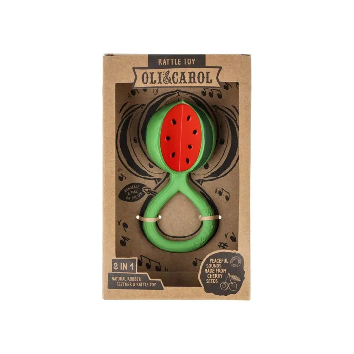 Брязкальце-прорізувач Oli &amp; Carol Watermelon — Photo 6