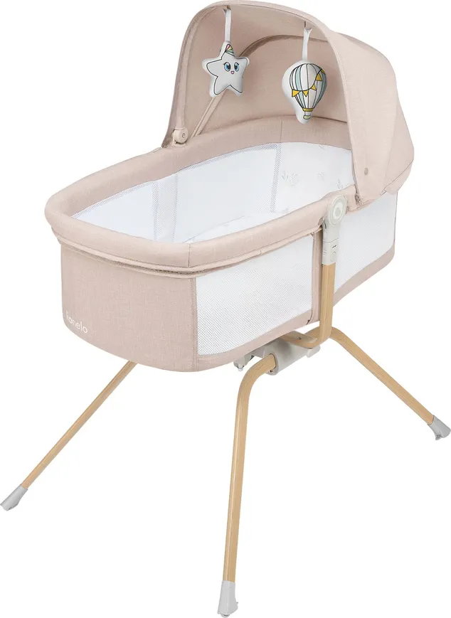 Ліжечко-колискова Lionelo MALIN EVO BEIGE NATURAL — Photo 13