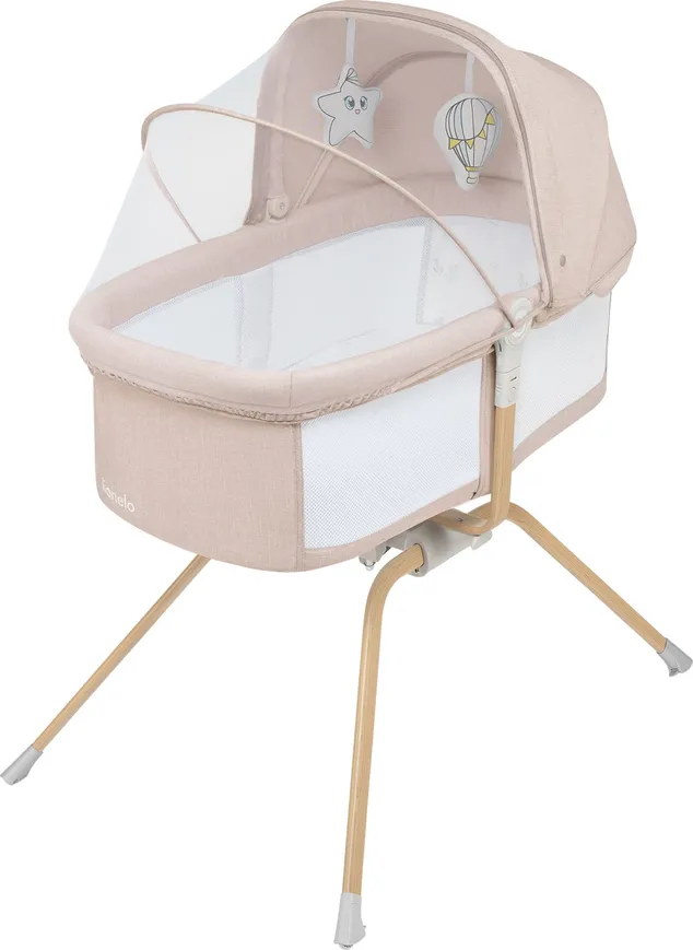 Ліжечко-колискова Lionelo MALIN EVO BEIGE NATURAL — Photo 10