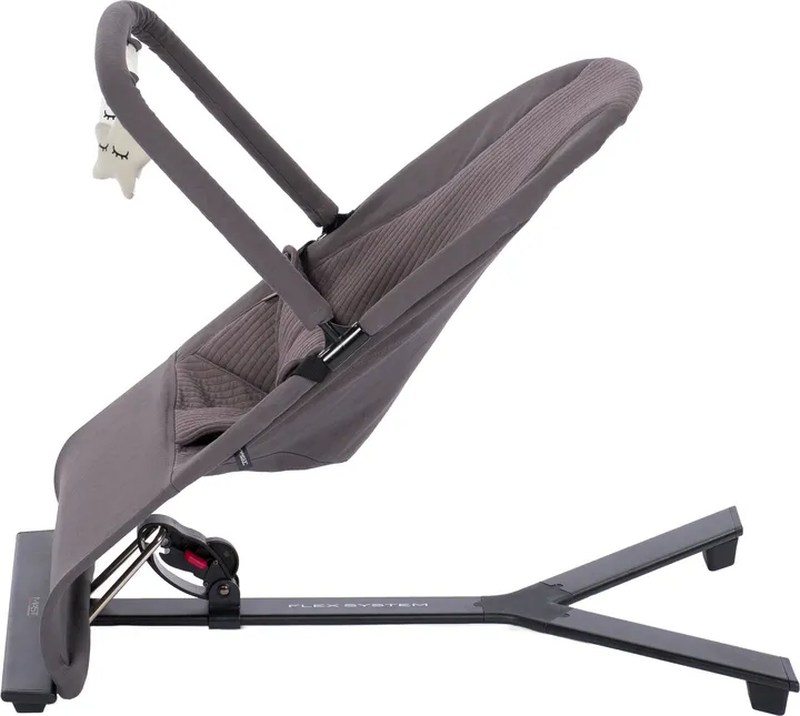 Заколисувальний стілець з бампером Mast Flex Bouncer Dark Grey — Photo 5