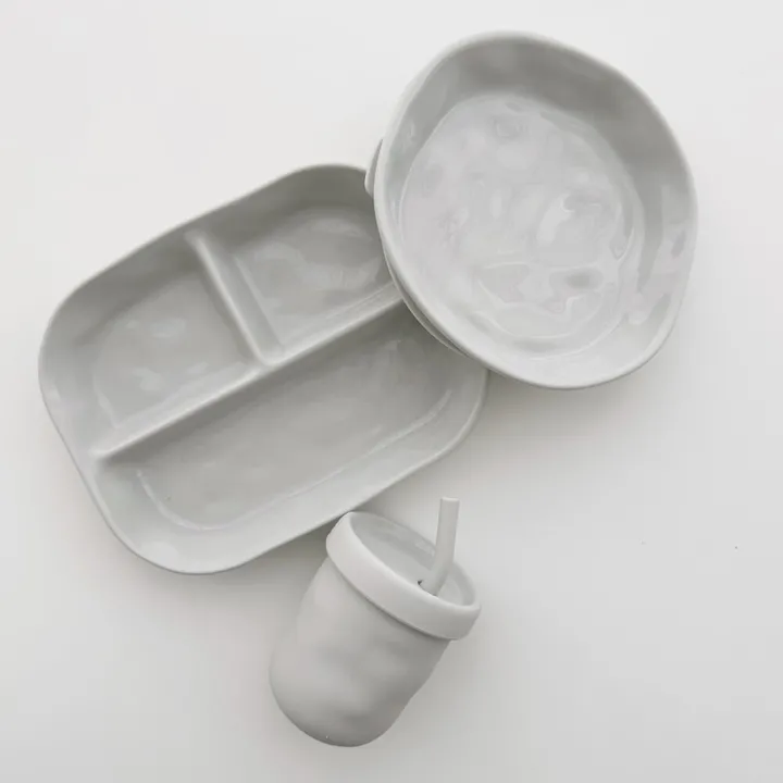 Набір для годування HEORSHE Ripple Gray — Photo 5