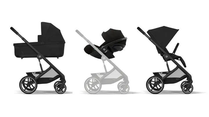 Коляска Cybex Balios S Lux 3 в 1 Moon Black — Photo 12