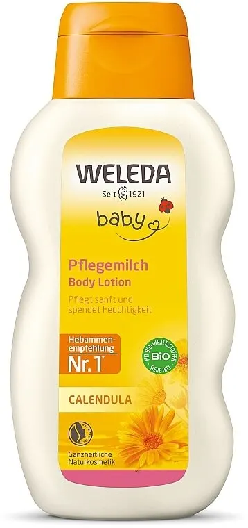 Календула дитяче молочко для зволоження Weleda