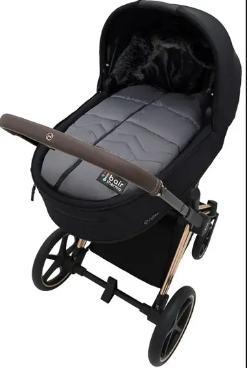 Зимовий конверт Bair Alaska Thermo Smoke Graphite — Photo 9