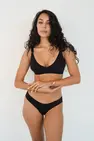 Бюстгальтер для вагітних та годування 556 Black — Photo 1