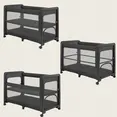 Ліжечко дитяче 3 в 1 Lionelo PATTY GREY GRAPHITE — Photo 4