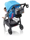 Набір до коляски DreamBaby GREY DENIM (Органайзер, підстаканник, гачки) — Photo 2