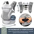 Рюкзак-переноска DreamBaby Inspire Grey — Photo 2