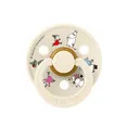 Пустушка BIBS x Moomins Colour Latex Round (кругла) Friends – Ivory (6-18 міс)