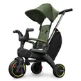 Складний триколісний велосипед Doona Liki Trike S3 / Desert Green