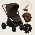 Універсальна коляска 2 в 1 Lionelo MIKA PLUS 2IN1 MOCHA MOUSSE — Photo 4