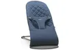 Шезлонг для немовлят BabyBjorn Bouncer BLISS Woven Navy Blue Classic Quilt